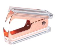 Alasum Outil Ergonomique pour Retirer les Agrafes Surface Lisse en Abs et Métal, Petit Dégrafeur Facile à Transporter pour Écoles et Usage Maintenance