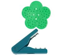Alasum Outil pour Enlever Les Épines De Rose 2 Pièces pour Fleuristes Et Jardinage, Plastique Abs Bleu Et Vert, Adapté à L’épluchage Rapide des Feuilles Épineuses, Protection Main Et Gain De Temps