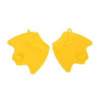 Alasum Pagaies de Natation à Main en Silicone Structure Rigide et Sangles Réglables pour Adultes et Garçon et Filles, Améliore la Vitesse et L'efficacité en Sports Aquatiques et Plongée