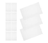 Alasum Paquet de Rangement Faciles D'accès Lot de 50 Fermeture Sécurisée en PE Pochettes Transparentes Dimensions 15x25 Cm pour Organiser Maillots, Chaussettes et sous-vêtements