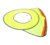 Alasum Pare-Soleil pour Casque de Chantier Jaune Visière en Spandex Élastique Facile à Installer, Protection Solaire Extérieure pour Travailleurs du Bâtiment