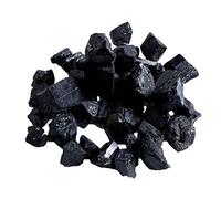 Alasum Pierre Décorative Naturelle de Tourmaline Noire 100 G Cristaux Bruts 2 Cm pour Guérison Métaphysique, Équilibrage des Chakras, Création de Bijoux et Décoration Intérieure