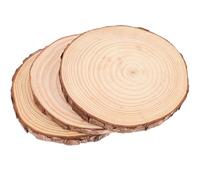 Alasum Pierres de Jardin en Bois Décoratives 3pcs pour Allée Extérieure, Planches Résistantes aux Éléments, pour Jardin et Passage en Ciment