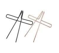 Alasum Pince à Livre pour Maintenir Pages de Partitions et Magazines en Acier de Musique 2pcs lors de Lectures ou Notes de Sermon