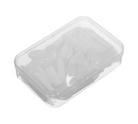 Alasum Pinceau à Lèvres en Silicone Application Précise du Gloss Couleur Applicateur de Rouge à Lèvres Blanc, Portable pour Celles Qui Aiment le Maquillage, Voyage et Travail