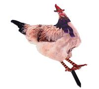 Alasum Piquet de Jardin Acrylique Poule Colorée Décorative Halloween Décoration Extérieure pour Pelouse Art de Cour Signalétique Amovible