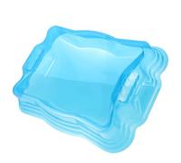 Alasum Plateau de Combat Toupie pour Garçon et Filles, Arène de Bataille 4 Versions, Plastique Solide Bleu, Jeu D’adresse et Stratégie, Stade Sensoriel Ludique pour 3 à 6 Ans, Éducatif