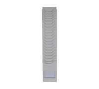 Alasum Porte-cartes pour Classement D'articles en Plastique Multi-grilles 20 Emplacements et Marquage de Catégorie en Entrepôt
