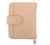 Alasum Portefeuille Femme Compact en PU Beige avec Multiples Emplacements pour Cartes et Soufflet Style pour Usage Quotidien
