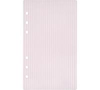 Alasum Protège Cahier A6 en Acrylique Transparent, Léger, Couverture Détachable à 6 Anneaux pour Usage Scolaire