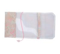 Alasum Protège-livre Lavable et Élégant, Offrant une Protection Maximale et Élagnant Artisanal en Tissu A5 Broderie Artistique pour Cahiers et Carnets