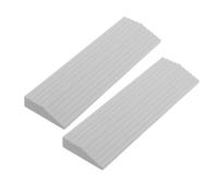 Alasum Rampe de Seuil en Plastique 2 Pièces Légère pour Robot Aspirateur et Valise, Adaptée à Plusieurs Lieux, Rampe D'accès Intérieure pour Maison et Bureau