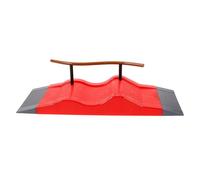 Alasum Rampe Mini-Skateboard en Plastique Modulaire Accessoires pour Fingerboard Obstacles Variés pour Skatepark de Doigts Jeu pour Garçon et Filles et Adultes Pratique Figures et