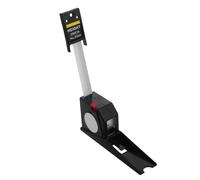 Alasum Règle de Croissance Rétractable en ABS/PVC 2 Mètres Noire, Mesure Précise et Résistante pour Garçon et Filles et Adultes pour Maison et École
