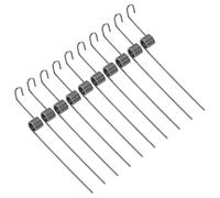 Alasum Ressorts Réglables pour Semoir à Maïs Manuel 5 Paires de Ressorts Métalliques Robustes en Bec de Canard Accessoires Polyvalents pour Plantation Précise de Maïs et Légumes en