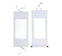 Alasum Rouleau de Papier Chinois Xuan pour Calligraphie et Peinture 2pcs Léger et Portable Support Mural Décoratif pour Débutants et Artistes Avancés
