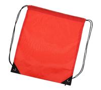 Alasum Sacoche pour Casque de Vélo Rouge en Polyester Résistant à l'usure Cordon de Serrage Portable Cyclisme Rangement