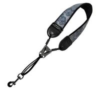Alasum Sangle de Cou Ajustable pour Saxophone Ténor et Alto en Coton et Eva Harnais Confortable pour Transport Facile en Extérieur et Performance