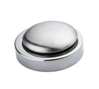Alasum Savonnette pour Rond en Acier Inoxydable Cuisine Lisse et Élimination des Odeurs, Outil Créatif Professionnels Restauration