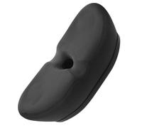 Alasum Selle de Vélo Creuse sans Nez Ergonomique Unisexe 22X33X9 CM Noire Coussin Rembourré Haute Élasticité Antidérapant Compatible VTT Route et Ville Siège Vélo Confortable pour