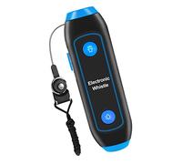 Alasum Sifflet Électronique Multifonction avec Tonalités Lumière LED Sos Intégrée et Cordon Sifflet pour Entraîneur et Enseignant pour Entraînement Sportif et Sécurité Extérieur Couleur
