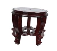 Alasum Socle Bois Haut pour Aquarium Support Décoratif Unique pour Cuve à Poissons Piédestal Artisanal Bois Base Stable Hauteur pour Décoration Intérieure et Cadeau