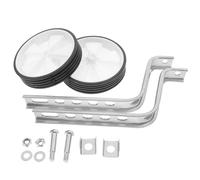 Alasum Stabilisateurs pour Vélo Garçon Fille - Roues Entraînement Blanches Accessoires Vélo pour Apprentissage Sécurisé et Équilibre Renforcé