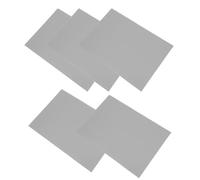 Alasum Stickers décoratifs Autocollants pour maquettes Route Miniature, Lot de 5 Feuilles A4, adhésifs pour décor de Train et Circuits, matériel Durable pour modèles architecturaux