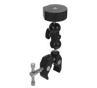 Alasum Support D'antenne Radio Réglable, Support D'antenne pour Camion, Alliage D'aluminium, Plage 14-55mm, Noir, pour Voiture et Camping-