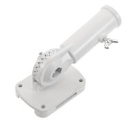 Alasum Support de mât de Drapeau Robuste : Base réglable en Alliage d'aluminium - Support Mural pour Une Utilisation extérieure - de mât de Drapeau résistant aux intempéries