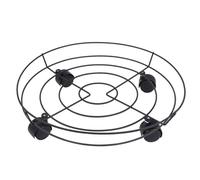 Alasum Support de Pot de Fleurs à Poulie Base Mobile pour Plantes Lourdes Intérieur et Extérieur Porte-Pot Robuste pour Jardiniers Déplacement Facile de Pots Terre Cuite