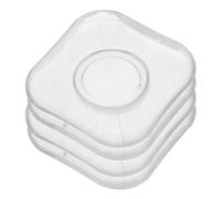 Alasum Support de Téléphone Antidérapant Gel Nano Double Face sans Trace, Lot de 2, Coussinets Lavables Multifonction pour Voiture et Bureau, Installation Facile et Design Carré Moderne