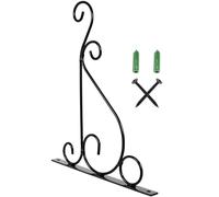 Alasum Support Mural Crochet Décoratif Simple en Fer Robuste et Antirouille pour Pots de Fleurs Suspendus pour Plantes D'extérieur Porche