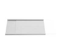 Alasum Support Mural en Aluminium pour Plaque de Bureau 9x16 Cm Double Fixation Adhésive et Suspendue, pour Organisation Unifiée en Environnement Professionnel