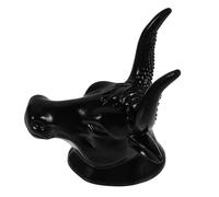 Alasum Support Mural pour Guitare en ABS et Métal Noir Crochet Autobloquant de Tête de Taureau Compatible Guitare Électrique Ukulélé et Violon Accessoire Mural Pratique pour