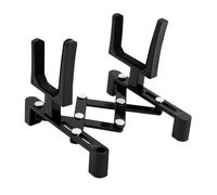 Alasum Support Pliable pour Violon Noir Stand de Sol Stable et Portable Accessoire Antirayures pour Musiciens Amateurs et Professionnels Pliage Compact pour Transport Facile