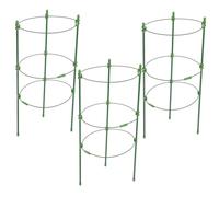 Alasum Support Réglable pour Plantes Grimpantes 3 Pièces - Tuteurs en Fibre De Verre pour Tomates Et Concombres en Extérieur Et Intérieur