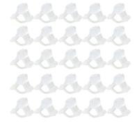 Alasum Supportant Tiges en Plastique Blanc 100 Clips de Greffe 2,2-4,5 Mm et Augmentant Le Taux de Survie pour Plantes et Plantules Lors Greffage en Production Agricole