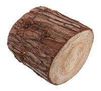 Alasum Table d'Appoint en Souche d'Arbre Rustique en Bois Massif Support Décoratif Multifonction pour Bougies et Objets d'Art Convient pour Usage en Intérieur et Salle à Manger
