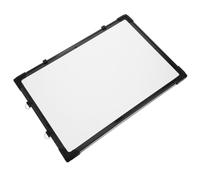 Alasum Tableau Blanc Effaçable à Sec Tableau Mémo Multifonction Blanc Double Face en Feutre et Plaque Galvanisée, Mural, pour Notes et Dessin