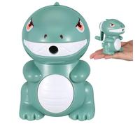 Alasum Taille-crayons D'école Manuel en Plastique Vert de Dinosaure, et Simple à Utiliser, Portable pour Paquet à Dos, pour Étudiants et Bureau