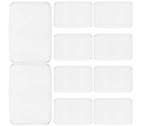 Alasum Tapis de Cuisson Barbecue Jetable Maille Lot de 10 Pièces pour Barbecue Extérieur Cuisson Antiadhésive Espace Grillade Pratique et Résistant Camping et Pique-niques en Plein Air