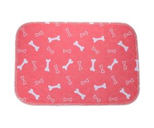Alasum Tapis de Propreté Lavable pour Chiots et Petits Chiens, Alèse d'apprentissage en Polyester et Coton Acupuncture, Antidérapant, Facile à Nettoyer, pour Intérieur et Dressage