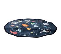Alasum Tapis Rond en Polyester de Style Cartoon pour Chambre et Salon, Antidérapant et Facile à Entretenir, pour Chambre D'garçon et Filles ou Séjour Familial