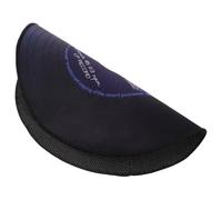 Alasum Tapis Rond Rétro en Polyester Noir, Tapis de Tourne-Disque Vinyle Lavable Absorption Sonore, pour Salon et Décoration Musicale Maison