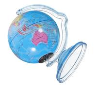 Alasum Tirelire Globe Terrestre en PVC pour Bureau, Décoration Créative et Fonction D'économie de Pièces, pour Garçon et Filles et Adultes Bureau Couleur Aléatoire