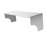 Alasum Toit de Protection Anti-pluie en Acier Inoxydable 405 Mm pour Boîte aux Lettres Murale, Barrière Étanche Extérieure, Plaque de Protection Solide pour Jardin et Prises Électriques