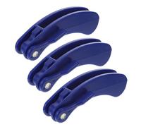 Alasum Tourneur de Clés Aide la Rotation et Rangement Facile des Clés pour Personnes Âgées et Handicapées en Plastique Bleu, Lot de 3 Pièces