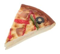 Alasum Tranche de Pizza Factice Réaliste 9 Pouces Décoration Alimentaire Factice Solide pour Présentoir Culinaire Accessoire de Photographie Alimentaire et Jeu de Rôle la Cuisine