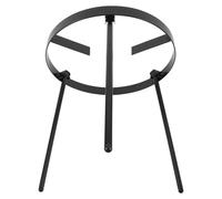 Alasum Trépied de Cuisson Fonte Noire pour Feu de Camp Support Robuste et Portable pour Marmite et Grill Accessoire Camping Extérieur Polyvalent et Résistant Aux Hautes Températures
